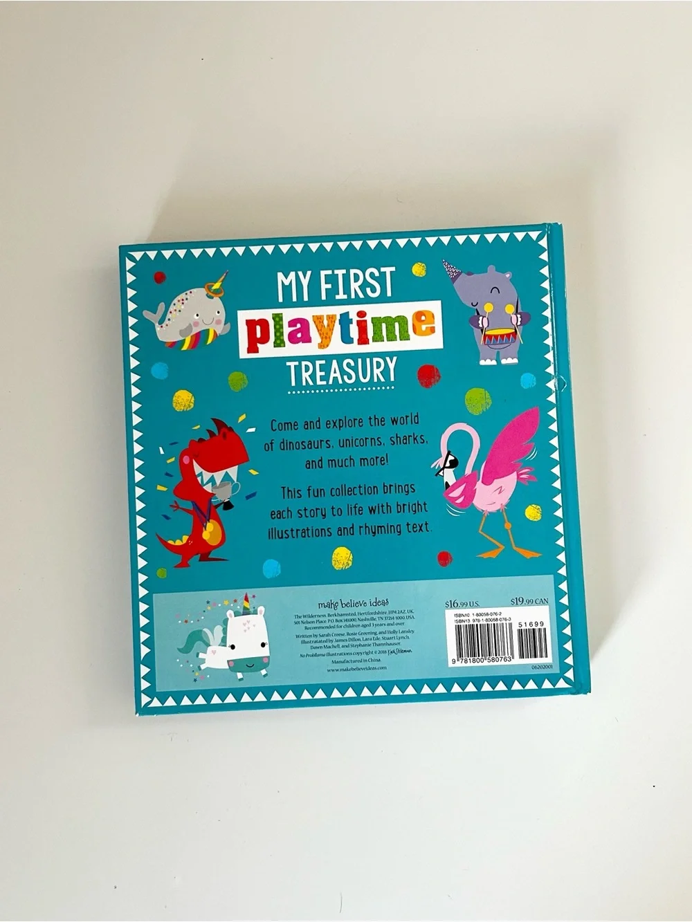 My First Playtime Treasury - Never Touch A Dinosaur Collection